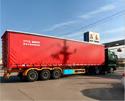 定制版侧帘式厢式车